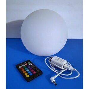 New 6-inch RGB Color-Changing LED Globe Orb Light w/Remote, Mood Lamp Kids